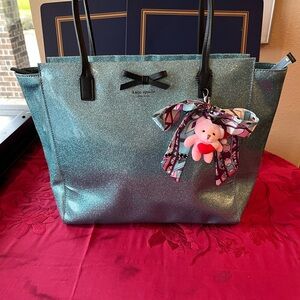 Kate Spade Sparkling Teal Tote